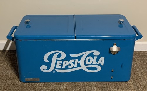 Vintage pepsi cola cooler - pepsi, cooler/ice